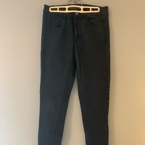 American eagle blue high rise jegging